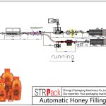 Automatická linka na plnění medu